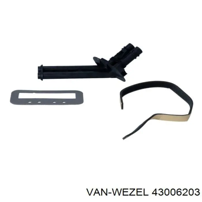 Comprar 43006203 VAN Wezel Radiador calefacción
