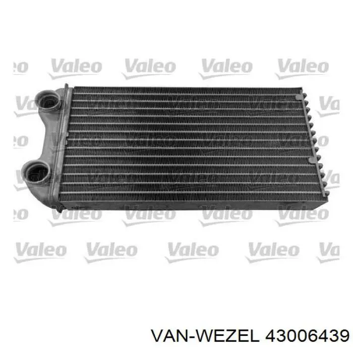 43006439 VAN Wezel radiador calefacción