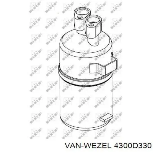 4300D330 VAN Wezel receptor-secador del aire acondicionado