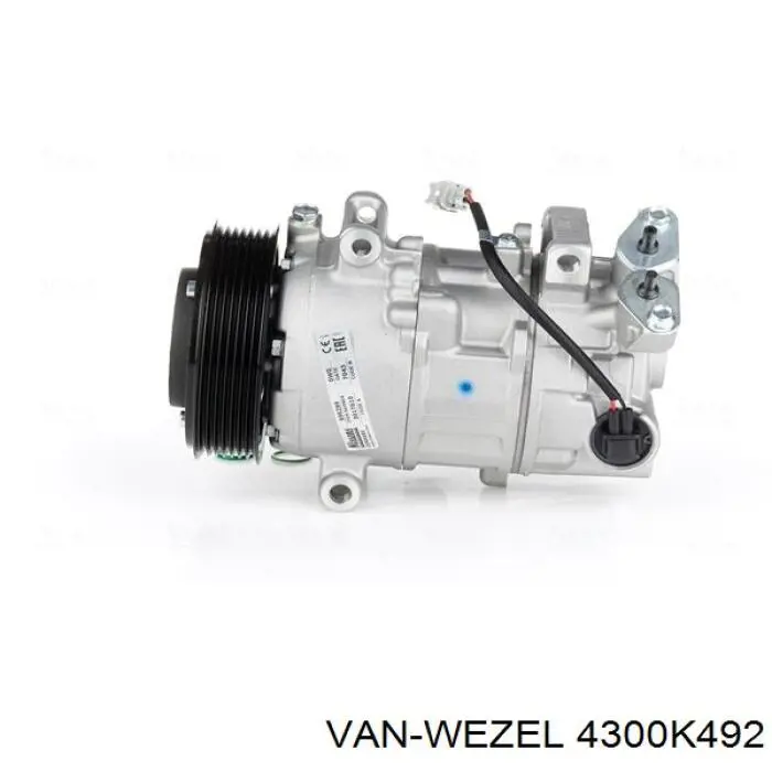 4300K492 VAN Wezel compresor de aire acondicionado