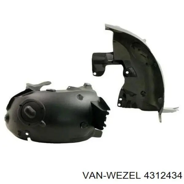 4312434 VAN Wezel Guardalodos interior delantero derecho