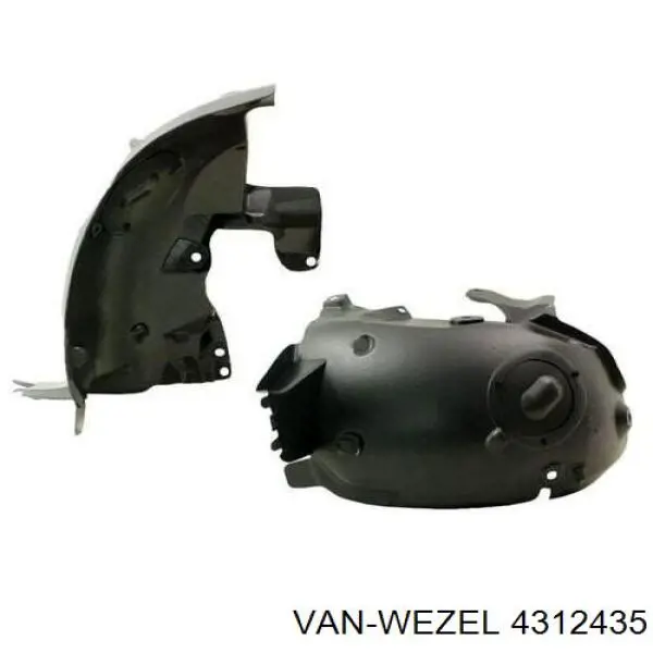 Comprar 4312435 VAN Wezel Paso de rueda delantero izquierdo trasero