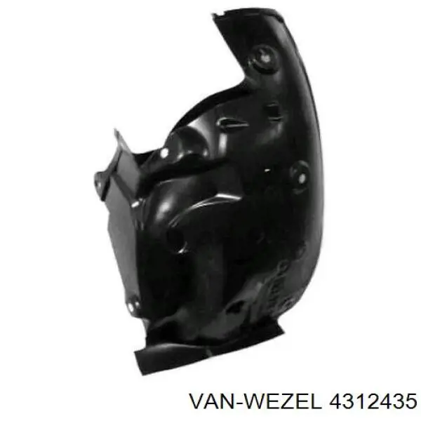 4312435 VAN Wezel Paso de rueda delantero izquierdo trasero