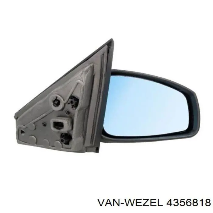 4356818 VAN Wezel espejo retrovisor derecho