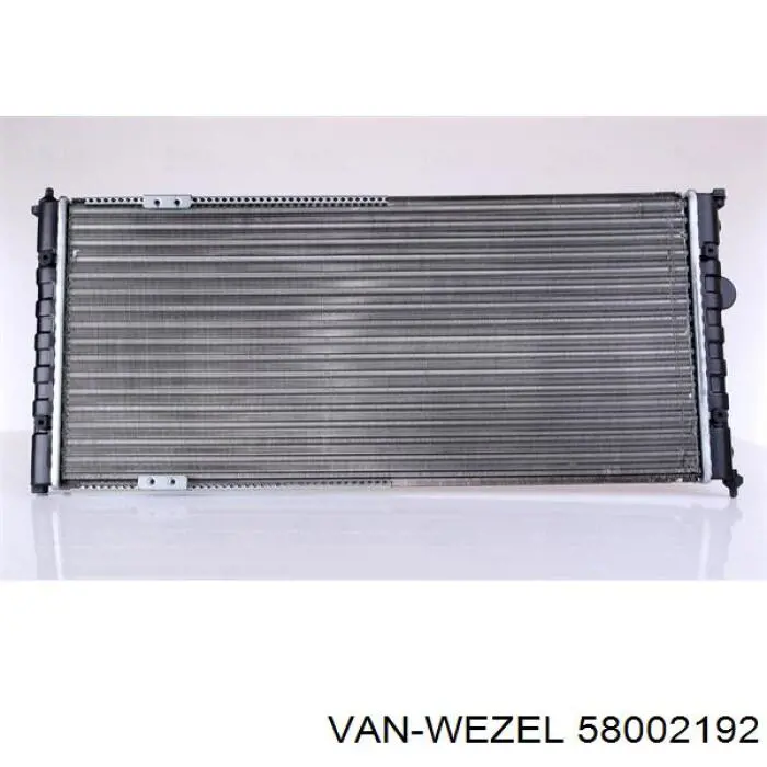 58002192 VAN Wezel radiador refrigeración del motor