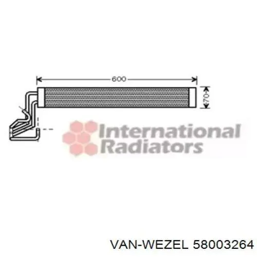 Comprar 7L5422885 VAG Radiador de dirección asistida