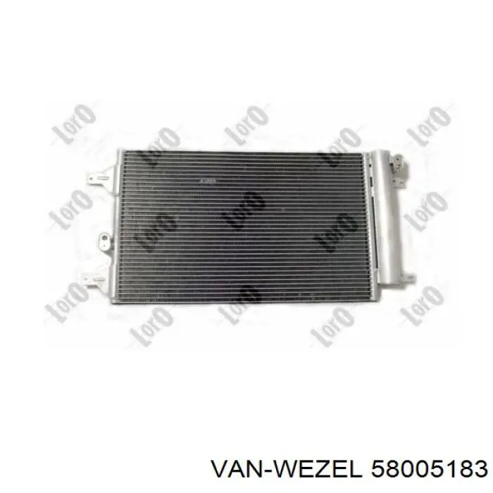 58005183 VAN Wezel condensador aire acondicionado