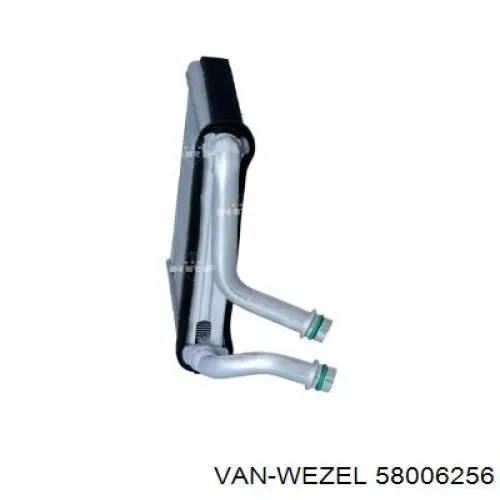 Radiador de calefacción VAN WEZEL 58006256