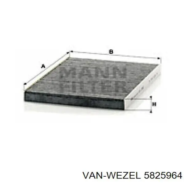 5825964 VAN Wezel faro derecho