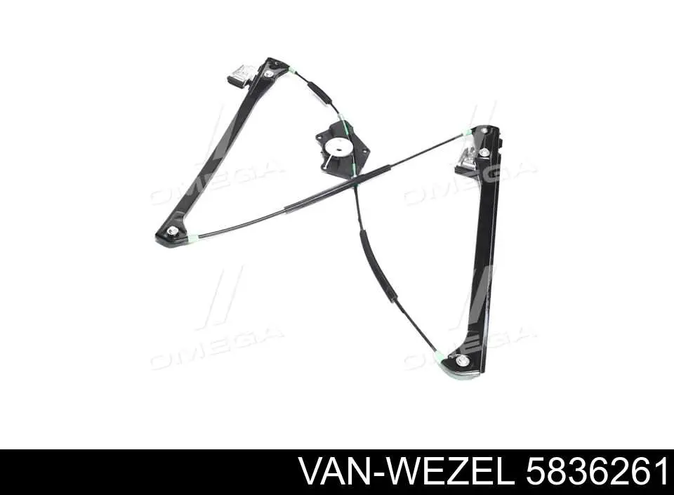 Mecanismo elevalunas delantero izquierdo VAN Wezel 5836261 precio, desde 32,29 EUR