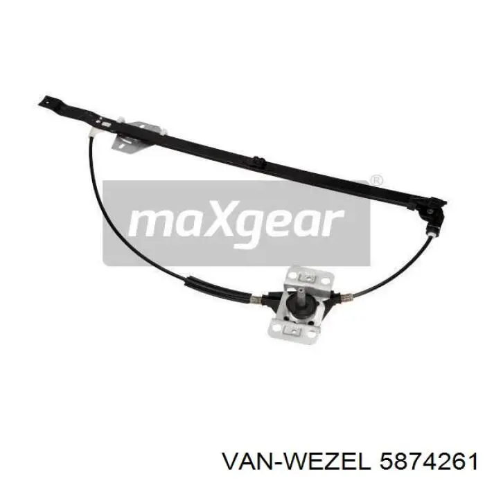 Mecanismo elevalunas delantero izquierdo VAN Wezel 5874261 precio, desde 87,46 EUR