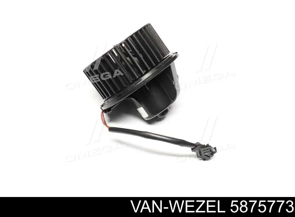 5875773 VAN Wezel motor eléctrico, ventilador habitáculo