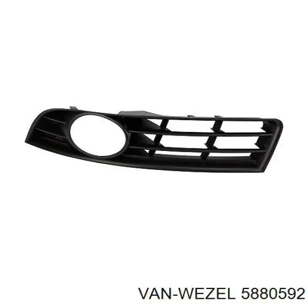 5880592 VAN Wezel rejilla de antinieblas delantera derecha