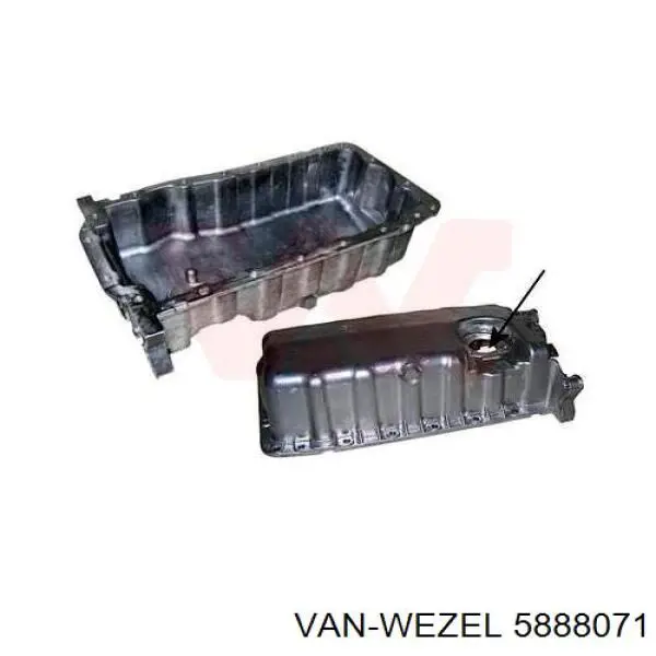 Cárter de aceite Skoda Fabia 1 6Y3