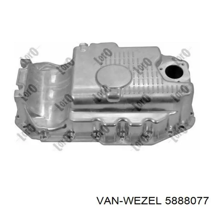 5888077 VAN Wezel cárter de aceite