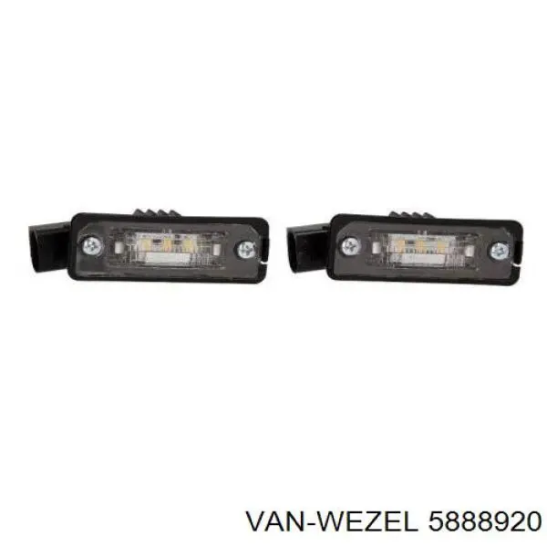 Lampara de matricula Alkar 2403127 precio, desde 7,97 EUR