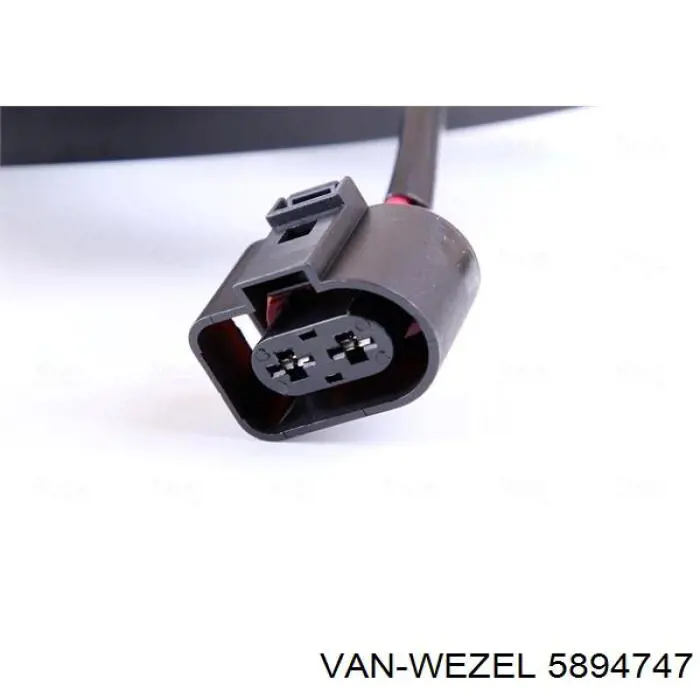 5894747 VAN Wezel ventilador (rodete +motor refrigeración del motor con electromotor, izquierdo)