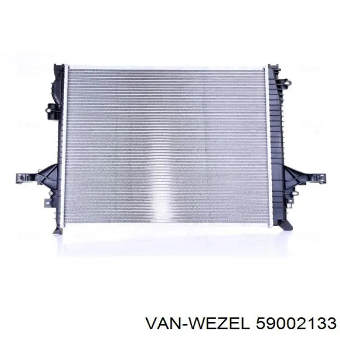 59002133 VAN Wezel radiador refrigeración del motor