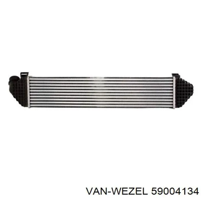 59004134 VAN Wezel radiador de aire de admisión