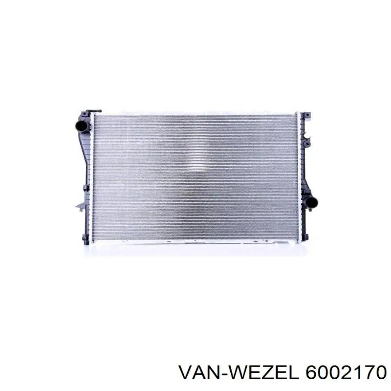 6002170 VAN Wezel radiador refrigeración del motor