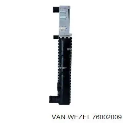 76002009 VAN Wezel radiador refrigeración del motor