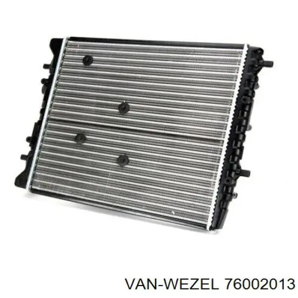 76002013 VAN Wezel radiador refrigeración del motor