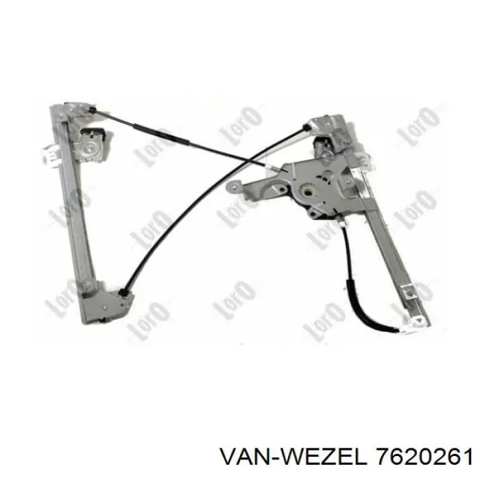 Mecanismo elevalunas delantero izquierdo VAN Wezel 7620261 precio, desde 38,71 EUR