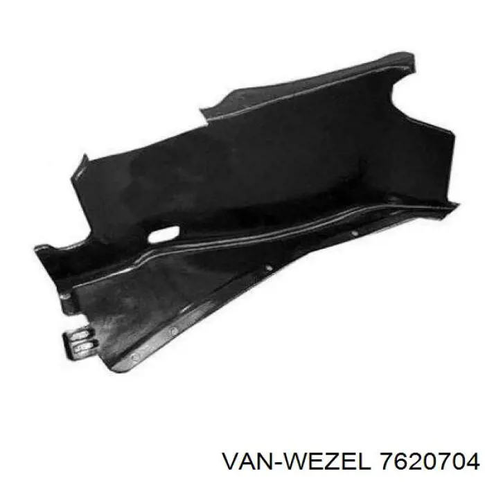 Protección derecha del motor 150102 Rezaw-plast