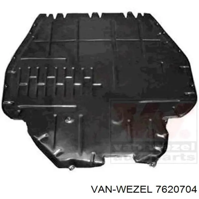 7620704 VAN Wezel protección motor derecha