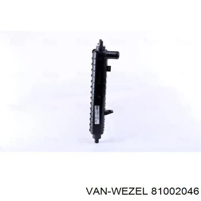 81002046 VAN Wezel radiador