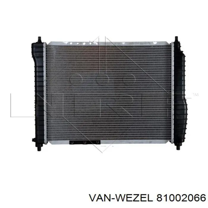 Comprar 81002066 VAN Wezel Radiador de auto