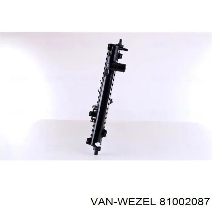 81002087 VAN Wezel radiador refrigeración del motor