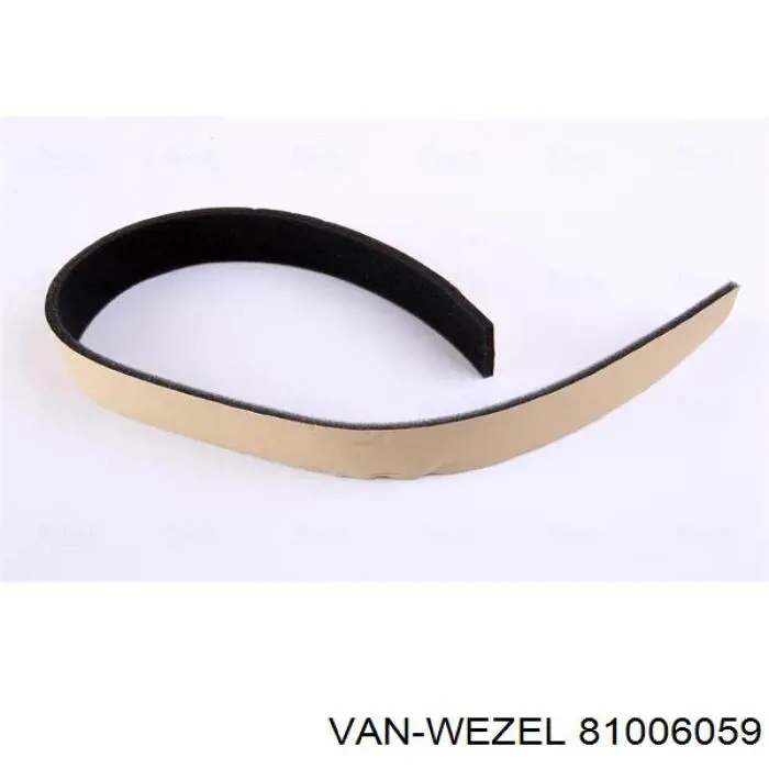 81006059 VAN Wezel radiador de calefacción