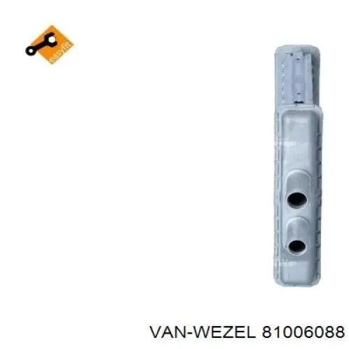 81006088 VAN Wezel radiador de calefacción