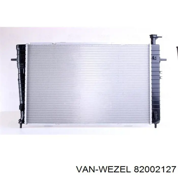 82002127 VAN Wezel radiador refrigeración del motor