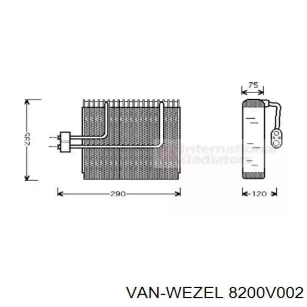 Evaporador de aire acondicionado Hyundai Accent I sedán (1994 - 2001) precio, desde  