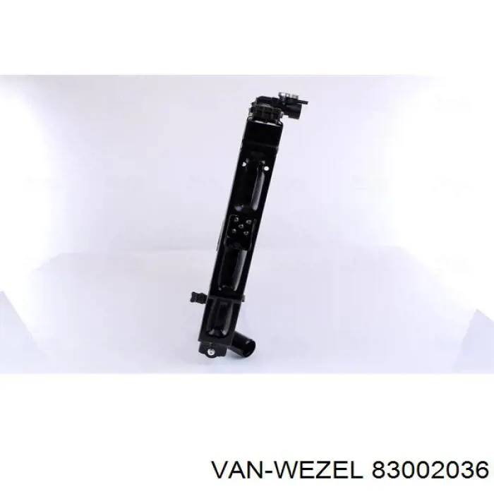 83002036 VAN Wezel radiador refrigeración del motor