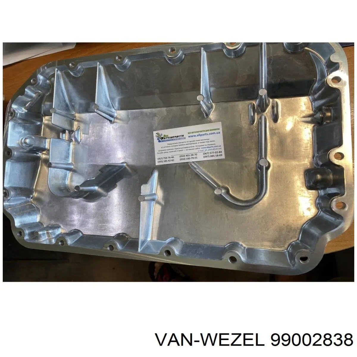 99002838 VAN Wezel anillo de estanqueidad de un tubo de derivación de un radiador