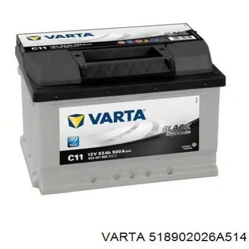 Batería de arranque VARTA 518902026A514