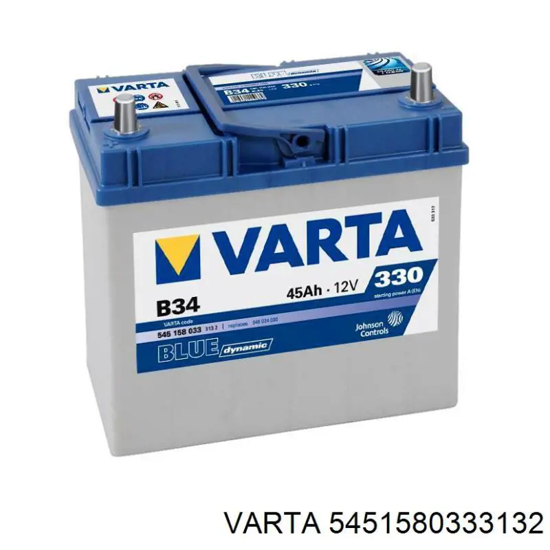 Batería 5451580333132 Varta
