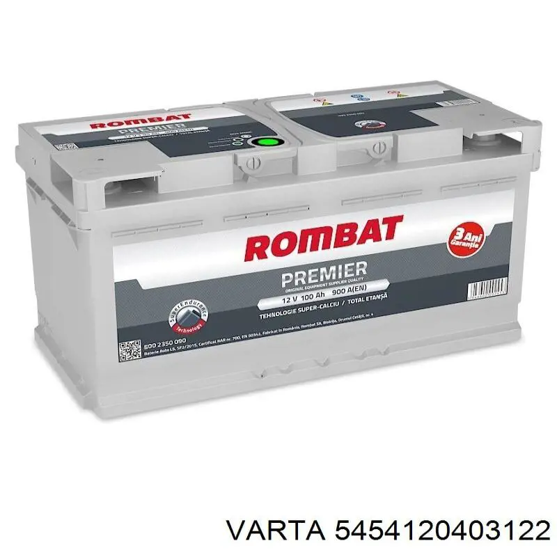 Batería de Arranque Varta Black Dynamic 45 ah 12 v B13 (5454120403122)