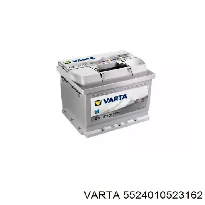 Batería de Arranque Varta Silver Dynamic 52 ah 12 v B13 (5524010523162)