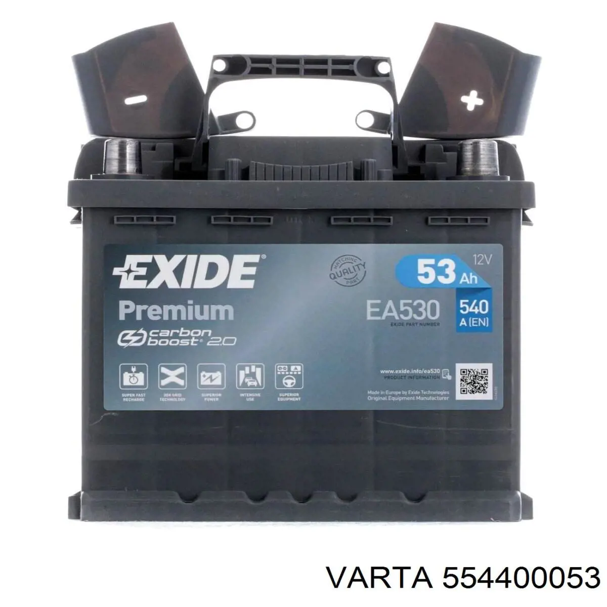 Batería 554400053 Varta