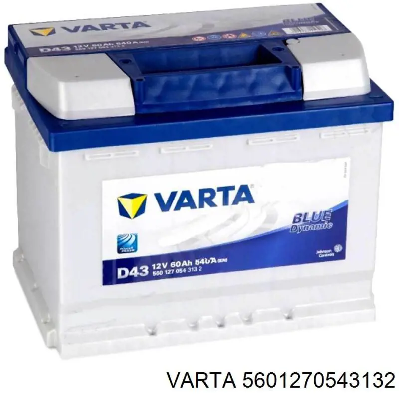 Batería de Arranque Varta Blue Dynamic 60 ah 12 v B13 (5601270543132)