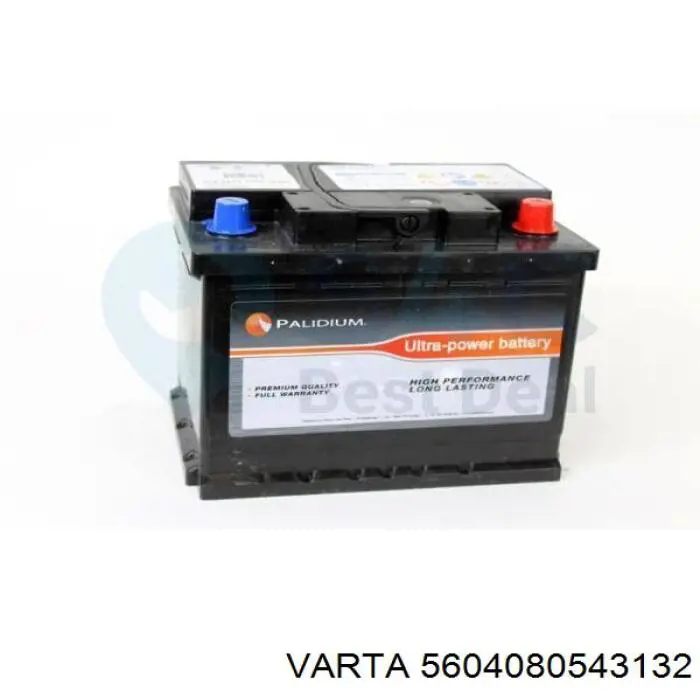 Batería 5604080543132 Varta