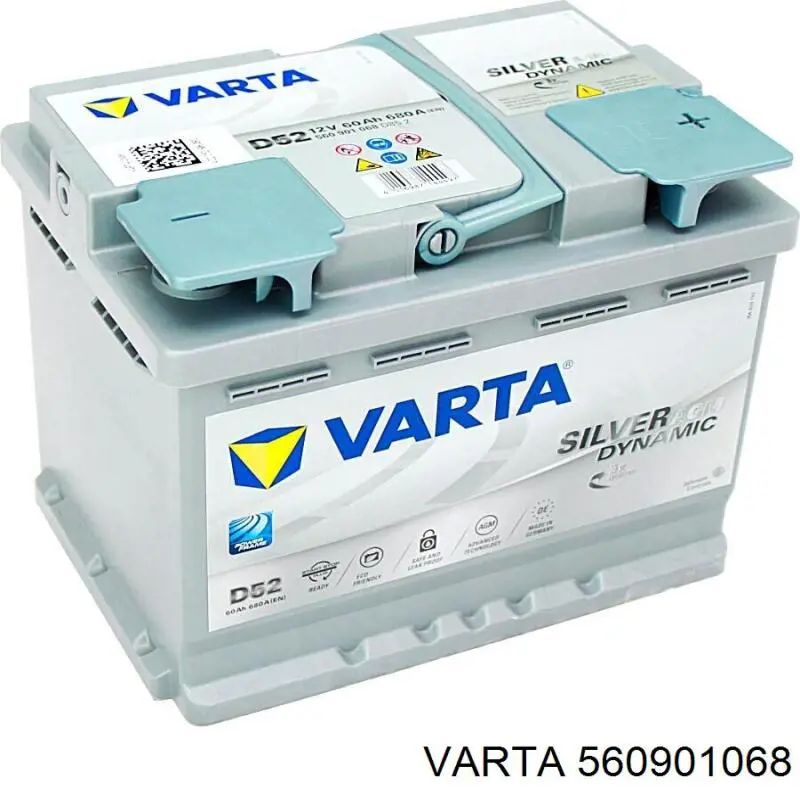 560901068 Varta Batería Start-Stop