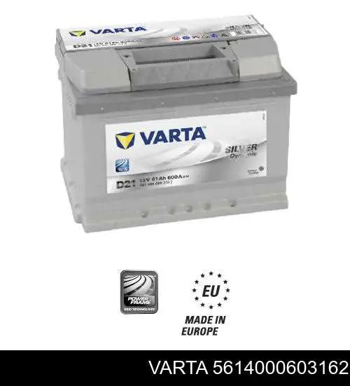 Comprar 5614000603162 Varta Batería de coche