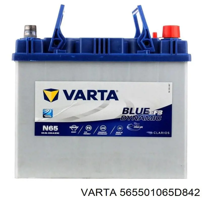 Batería de Arranque Varta (565501065D842)