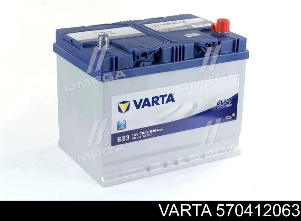 570412063 Varta Batería Start-Stop