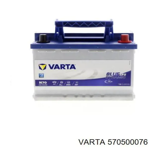Batería de Arranque Varta (570500076)